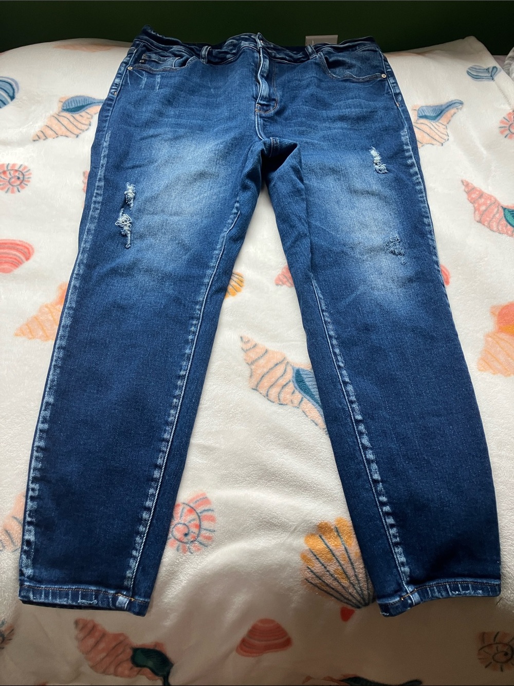 KanCan Women’s Dark Blue Jeans